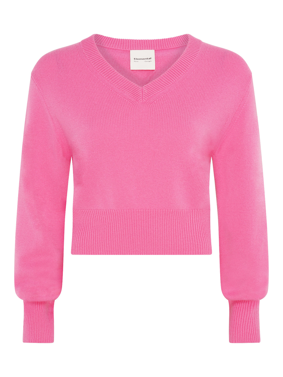 Elemental Merino Cashmere Sweater | Azalea