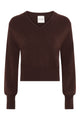 Elemental Merino Cashmere Sweater | Raven Brown