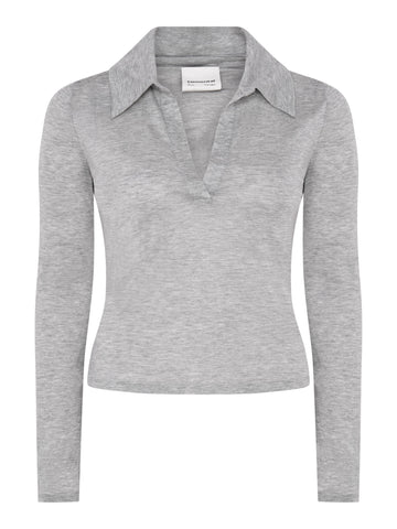 Sheer Polo | Gray