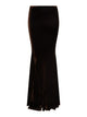 Kate Skirt | Velour Brown