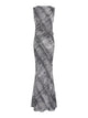 Cruz Dress | Croc Print Black