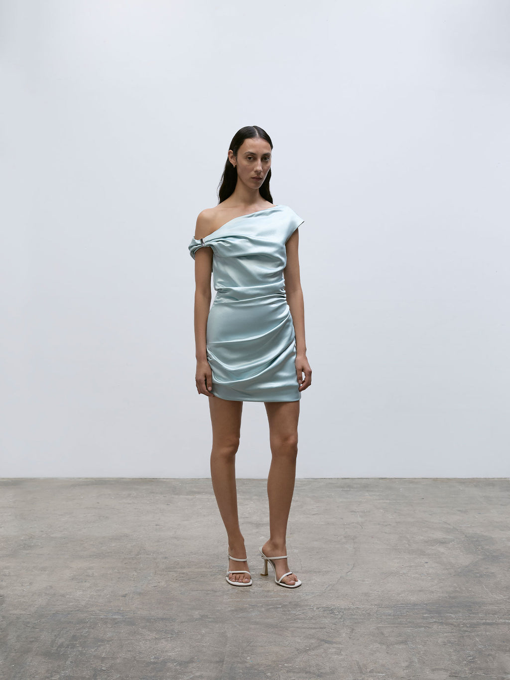 Claw Remmy Mini Dress | Mineral Blue