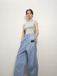 Elemental Sheer Baby Tee | Pale Blue
