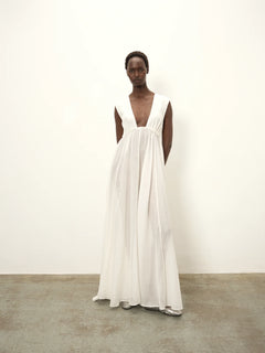 Elemental Camille Dress | White