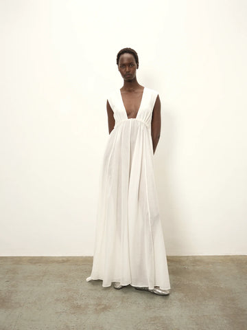 Elemental Camille Dress | White