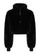 Seb Faux Fur Bomber Jacket | Black