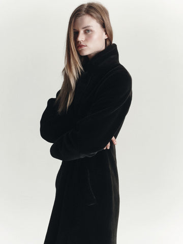 Augustine Coat | Chocolate Brown