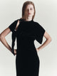 Kate Dress | Velour Brown