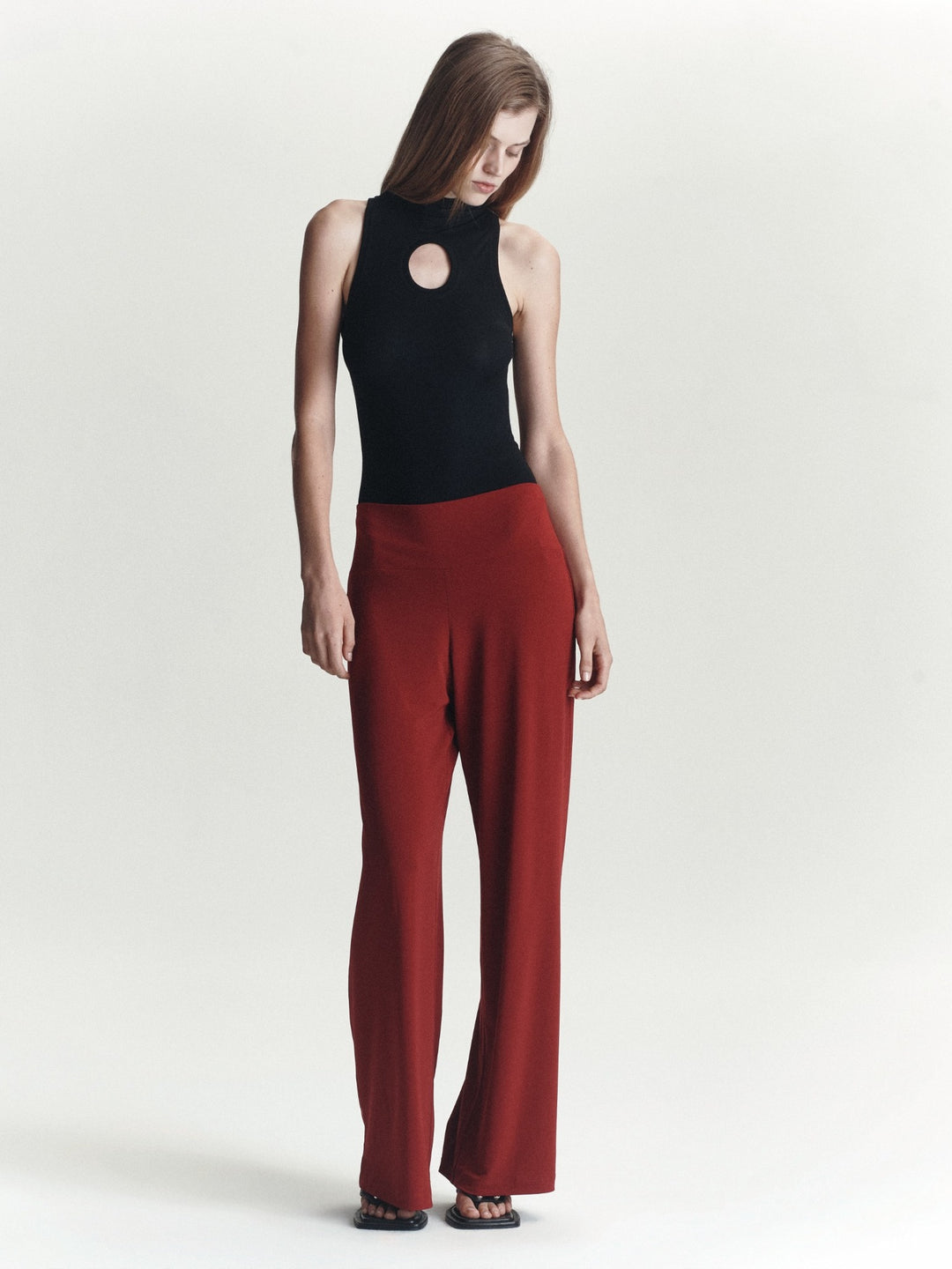 Quincy Trackpant | Rhubarb