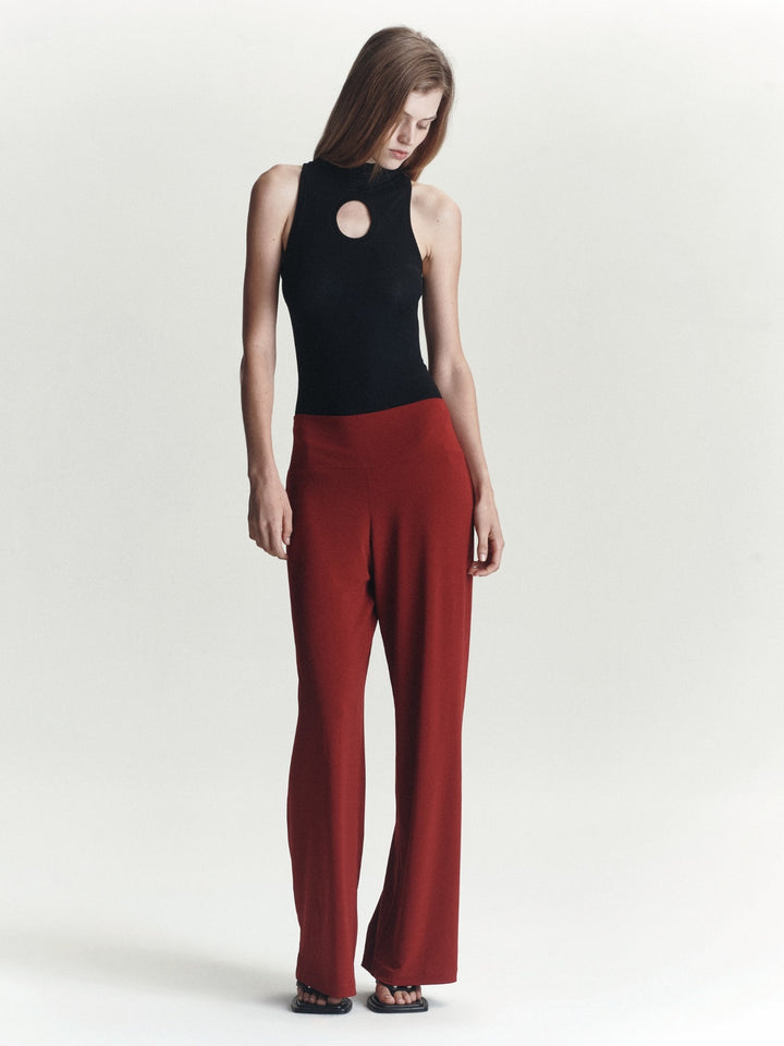 Quincy Trackpant | Rhubarb