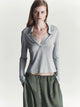 Sheer Polo | Gray