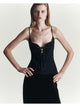Paloma Singlet | Black