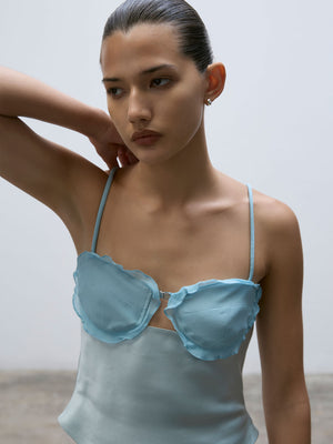 Suki Bodice | Mineral Blue