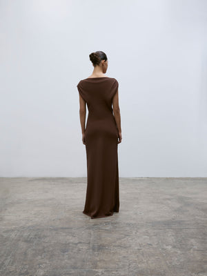 Raina Dress | Chocolate