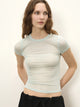 Elemental Sheer Baby Tee | Pale Blue