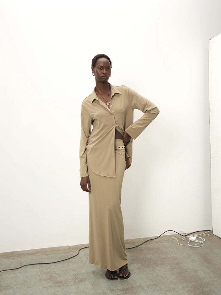 Elemental Everyday Skirt | Almond