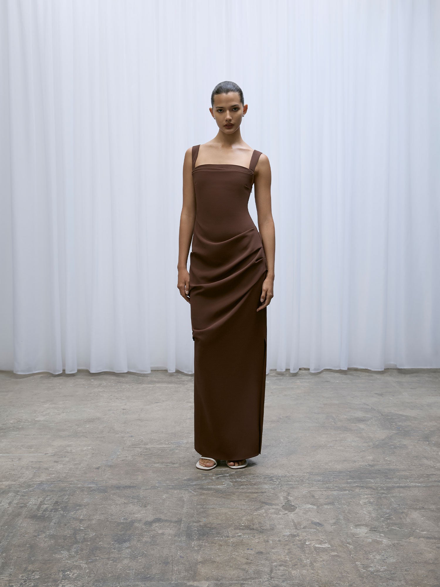 Raf Dress | Chocolate