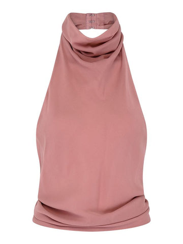 Back Wrap Top | Dusty Pink