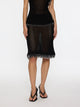 Fringe Skirt | Black