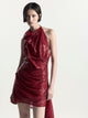 Amadea Dress | Oxblood