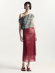 Alice Top | Croc Print Black