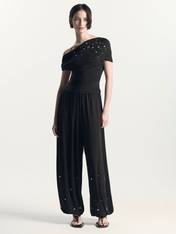 Celestial Olive Pant | Black