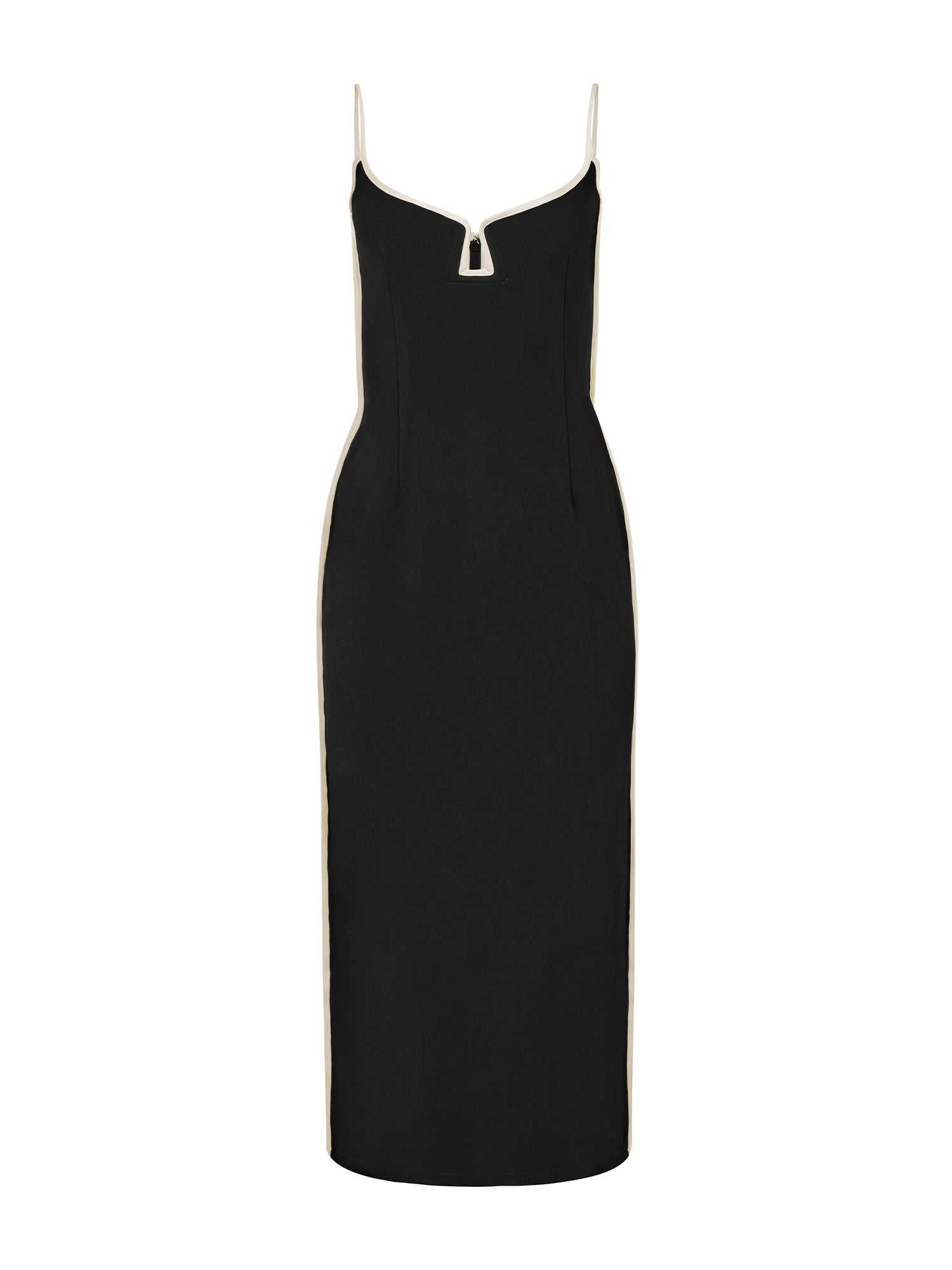 Marlo Dress | Black & White