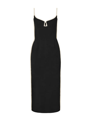 Marlo Dress | Black & White