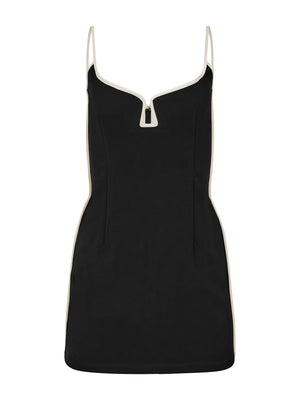 Marlo Mini Dress | Black & White