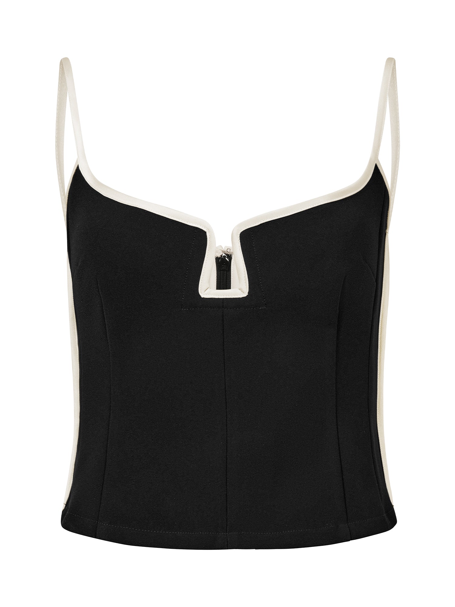Marlo Singlet | Black & White