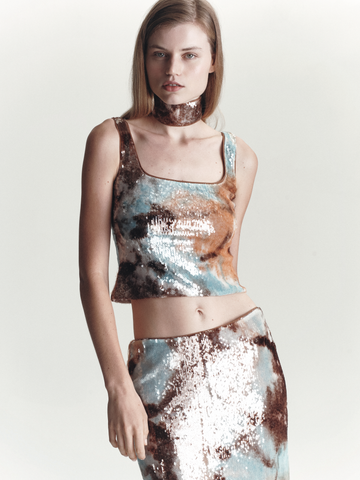 Flora Top | Ocean Mist