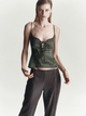 Paloma Singlet | Loden Green