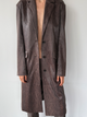 Classic Leather Jacket | Tabacco Snake Skin