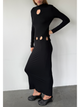 Sculpted Dress | Black