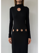 Sculpted Dress | Black