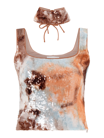 Flora Top | Ocean Mist