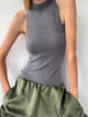 Mona Bodysuit | Melange Gray