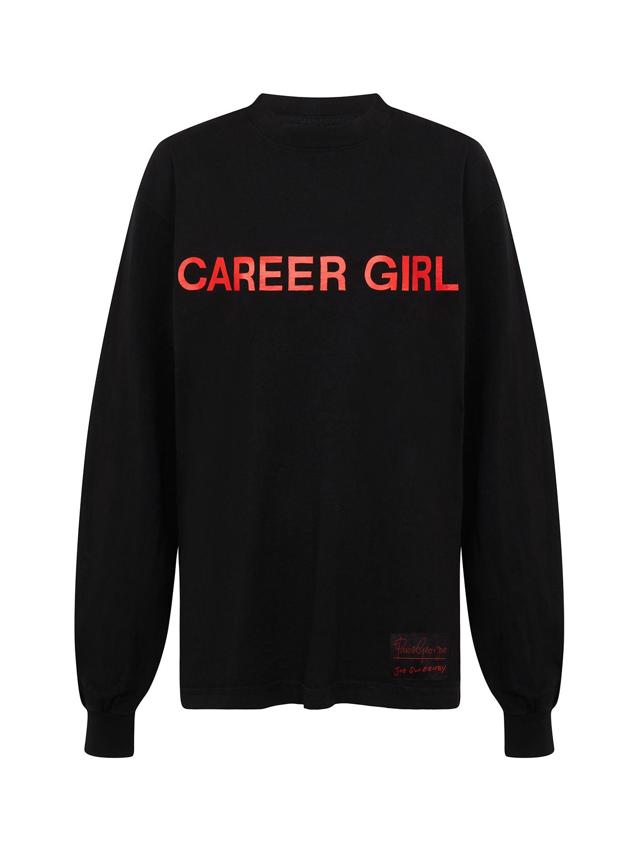 Career Girl Long Sleeve T-shirt | Black