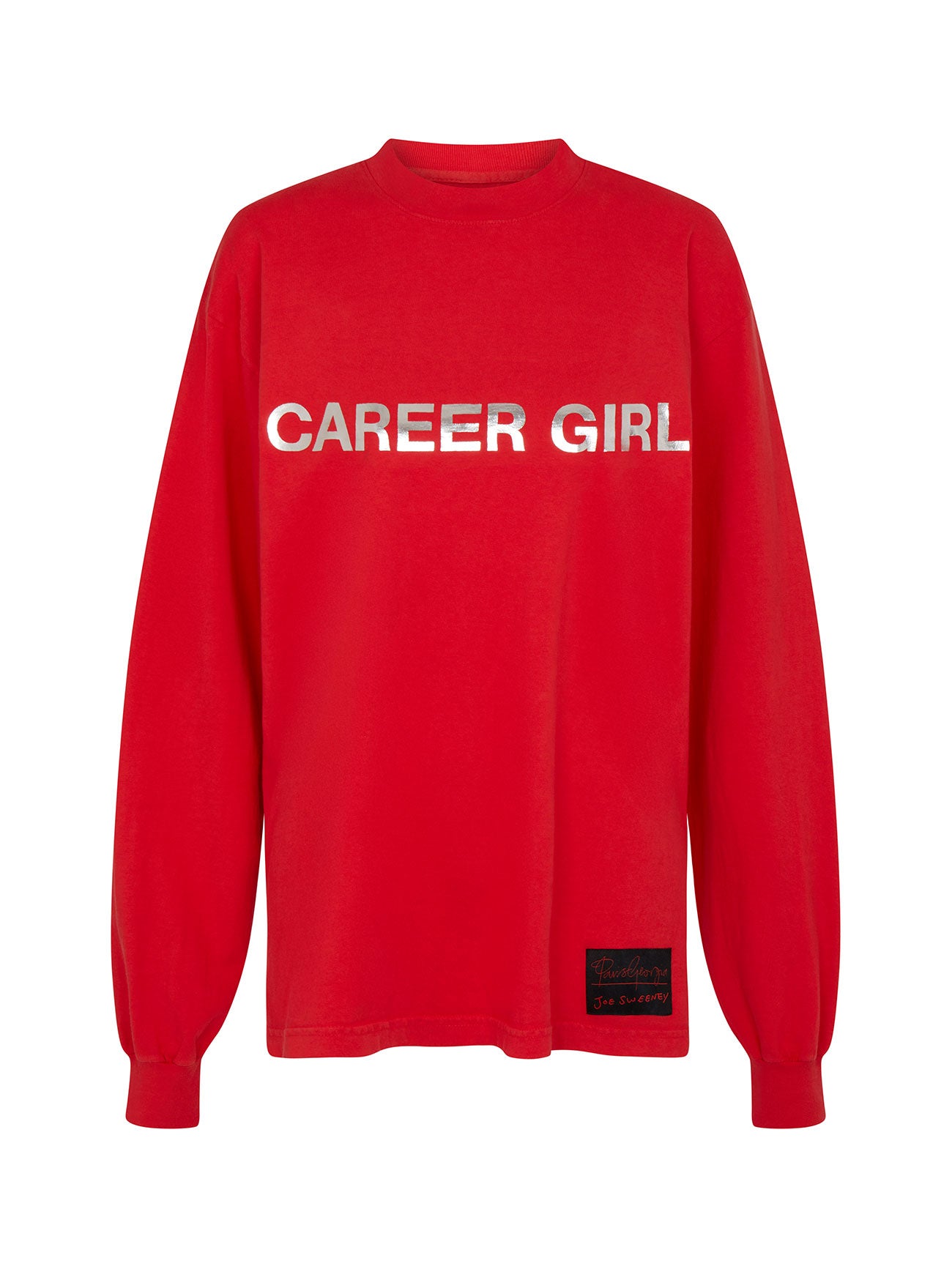 Career Girl Long Sleeve T-shirt | Red Rose