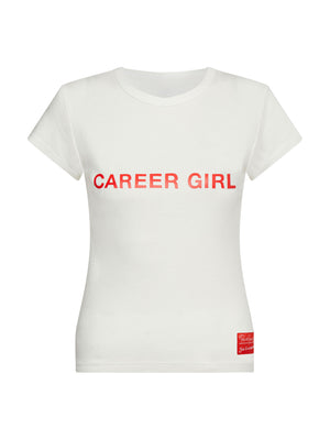 Career Girl Baby T-shirt | Off White