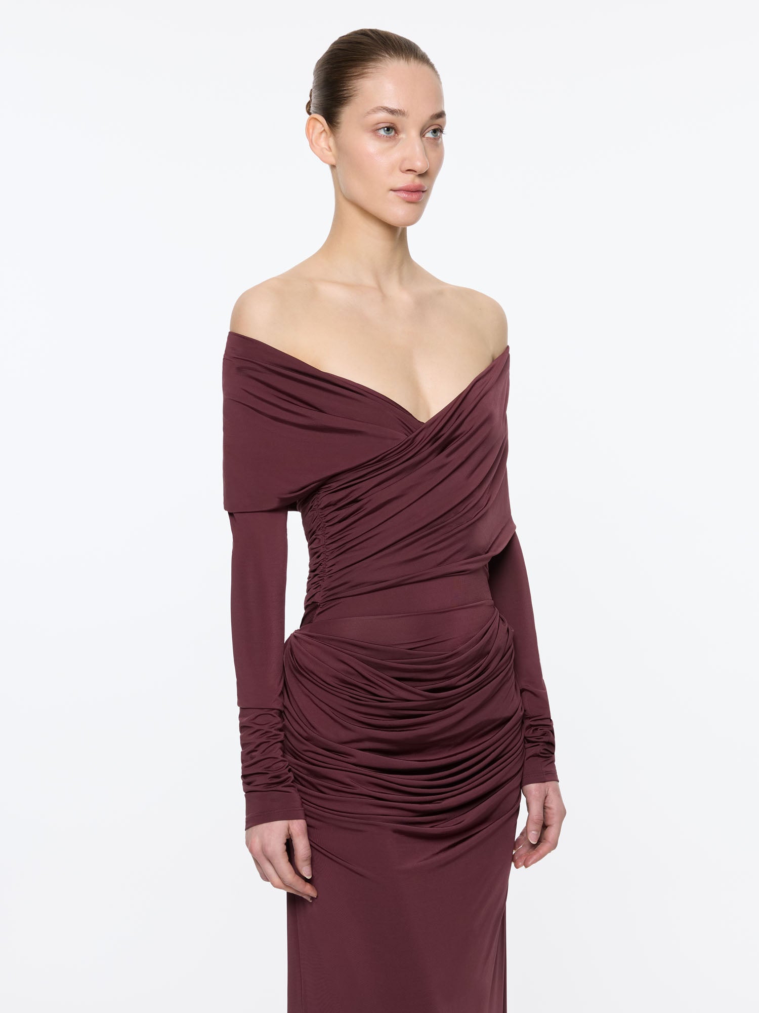 Otto Bodysuit | Oxblood