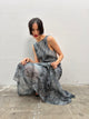 Cruz Dress | Croc Print Black