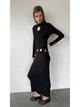 Sculpted Dress | Black