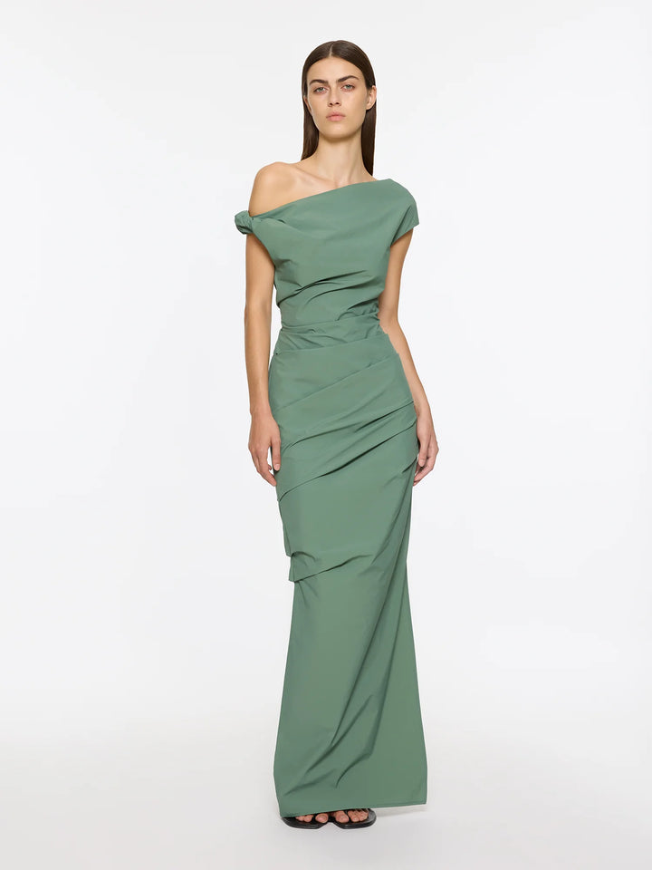 Remmy Dress | Duck Green