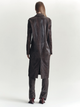 Classic Leather Jacket | Tabacco Snake Skin