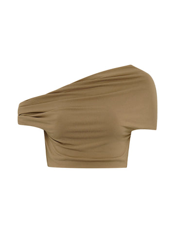 Elemental Ida Crop Top | Almond