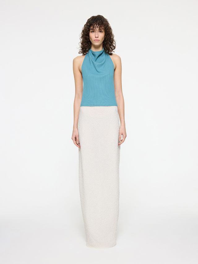 Elemental Popcorn Skirt | White
