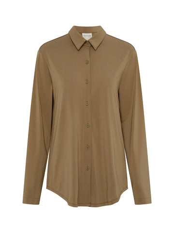 Elemental Staple Jersey Shirt | Almond