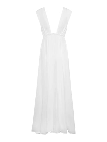 Elemental Camille Dress | White