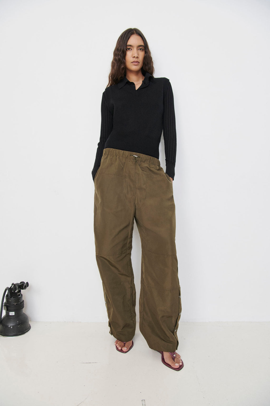 Elemental Parachute Pant | Seaweed
